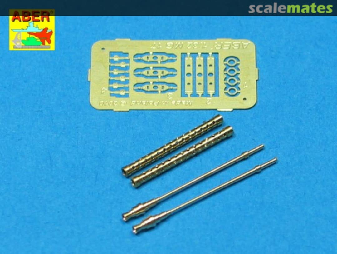 Contents Set of 2 Barrels for German 7.92mm MG17 Aircraft Machine Guns A32002 Aber Contents Set of 2 Barrels for German 7.92mm MG17 Aircraft Machine Guns A32002 Aber