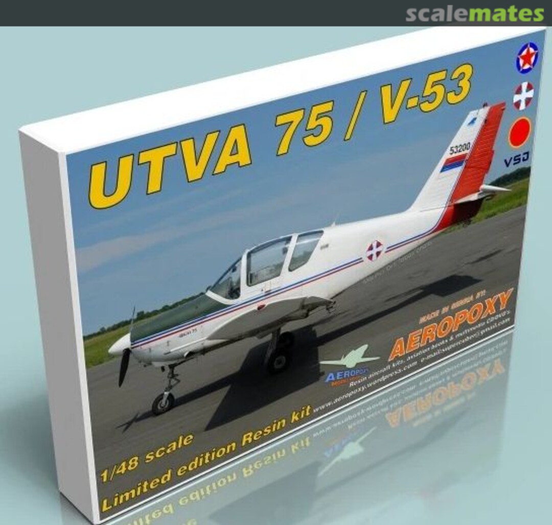 Boxart UTVA 75 Trainer Aeropoxy Boxart UTVA 75 Trainer Aeropoxy