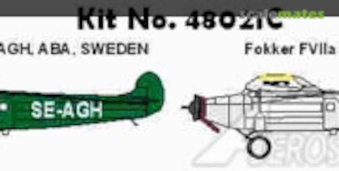 1:48 Fokker F.VIIa (X-Resin 48021C)