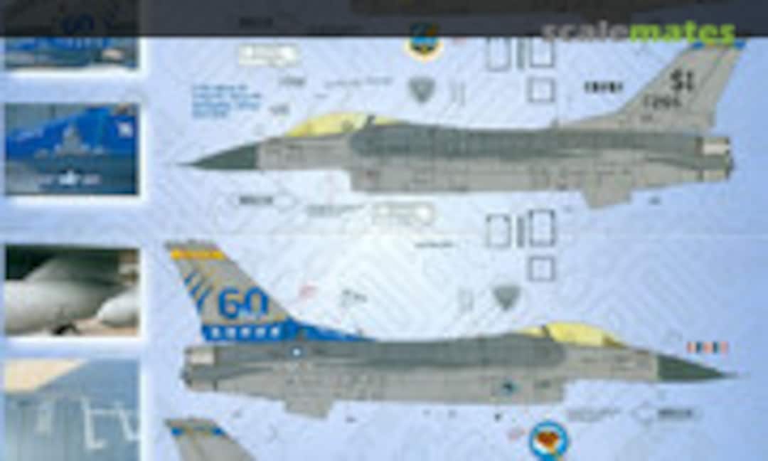 1:48 F-16C 60 Years of Fightin' Illini (TwoBobs Aviation Graphics 48-174) 48-174