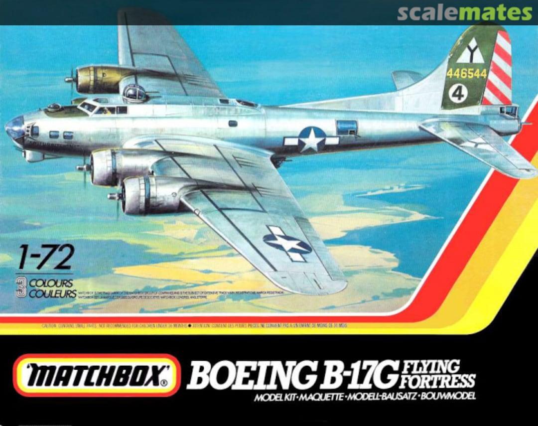 Boxart Boeing B-17G Flying Fortress PK-603 Matchbox Boxart Boeing B-17G Flying Fortress PK-603 Matchbox