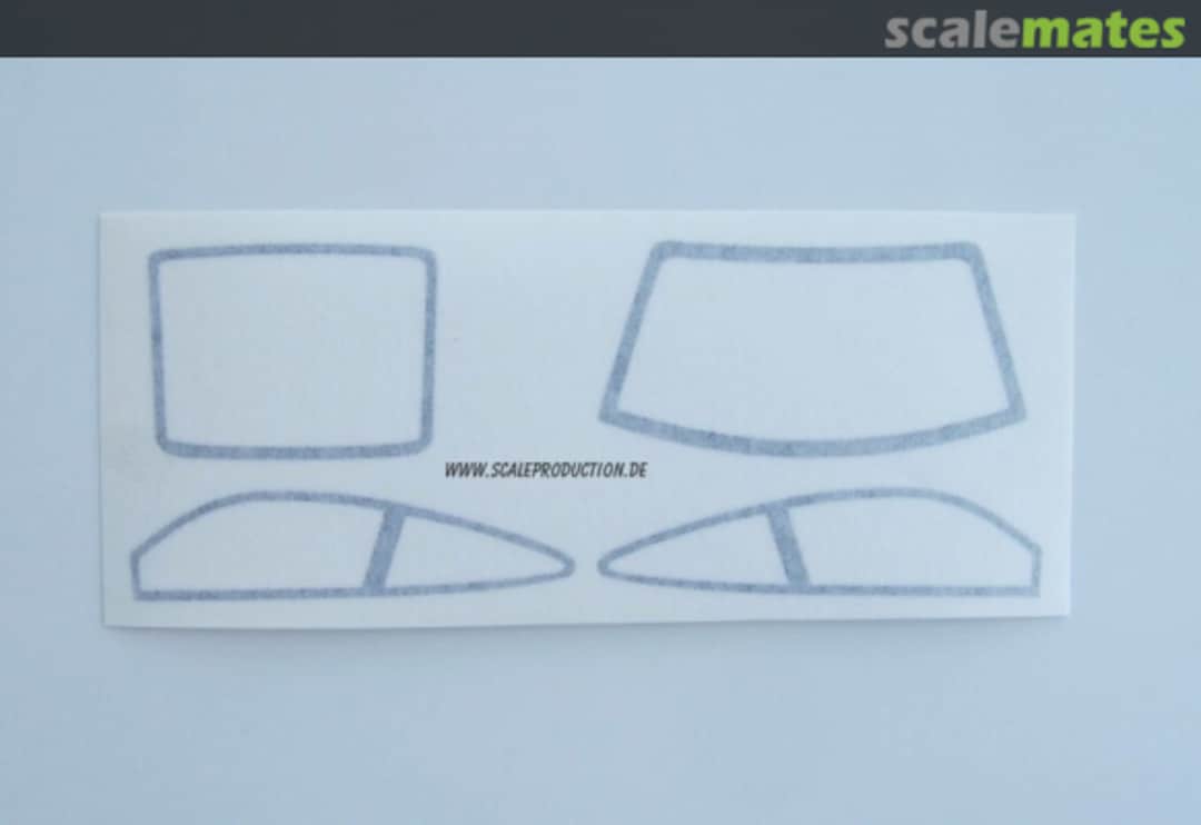 Boxart Pre-Painted Window Frame Porsche Carrera 997RSR (for Carrera) SP24-SR006 Scale Production Boxart Pre-Painted Window Frame Porsche Carrera 997RSR (for Carrera) SP24-SR006 Scale Production