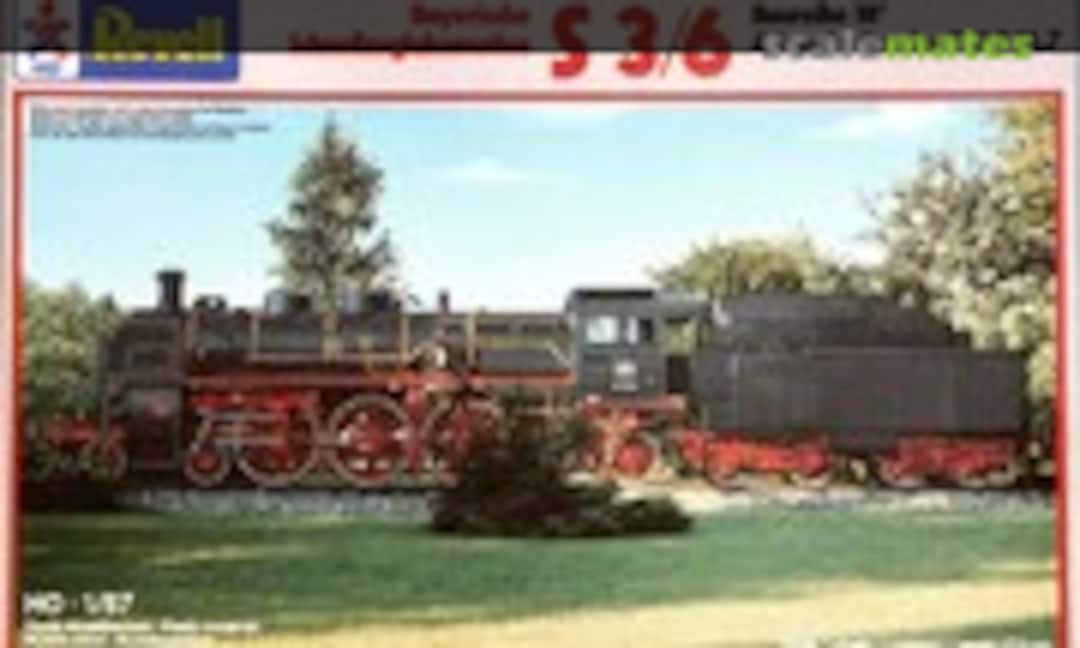1:87 Bayerische Schnellzuglokomotive S 3/6 (Revell/ceji 2168) 2168