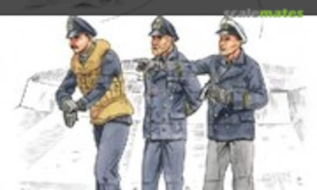 1:72 Flying bridge crew for Schnellboot S-100 (guard with binoculars) (3 fig.) (CMK F72158) F72158