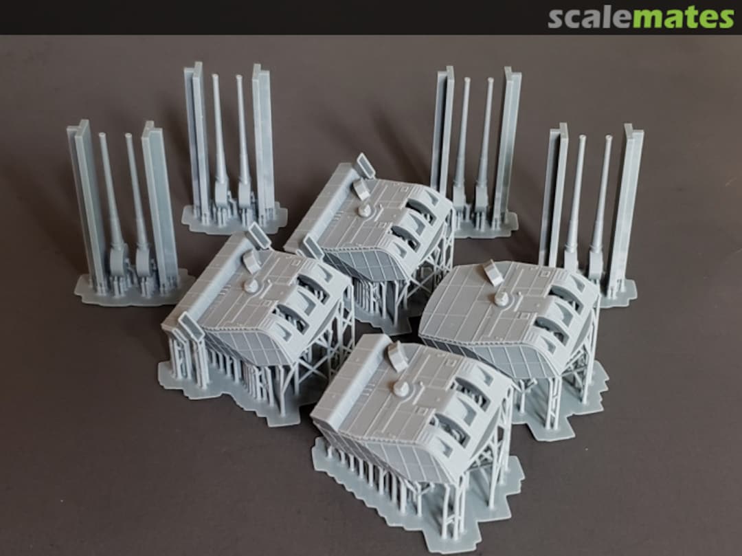 Boxart Maya 20.3 cm Turrets, 1943-1945 200-Maya 1943-1945-4 Model Monkey Boxart Maya 20.3 cm Turrets, 1943-1945 200-Maya 1943-1945-4 Model Monkey