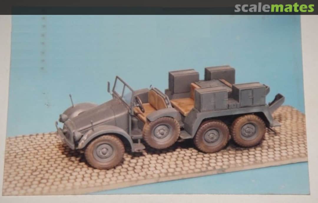 Boxart Kfz.69 Krupp Protze artillery tractor TK 02A Historia