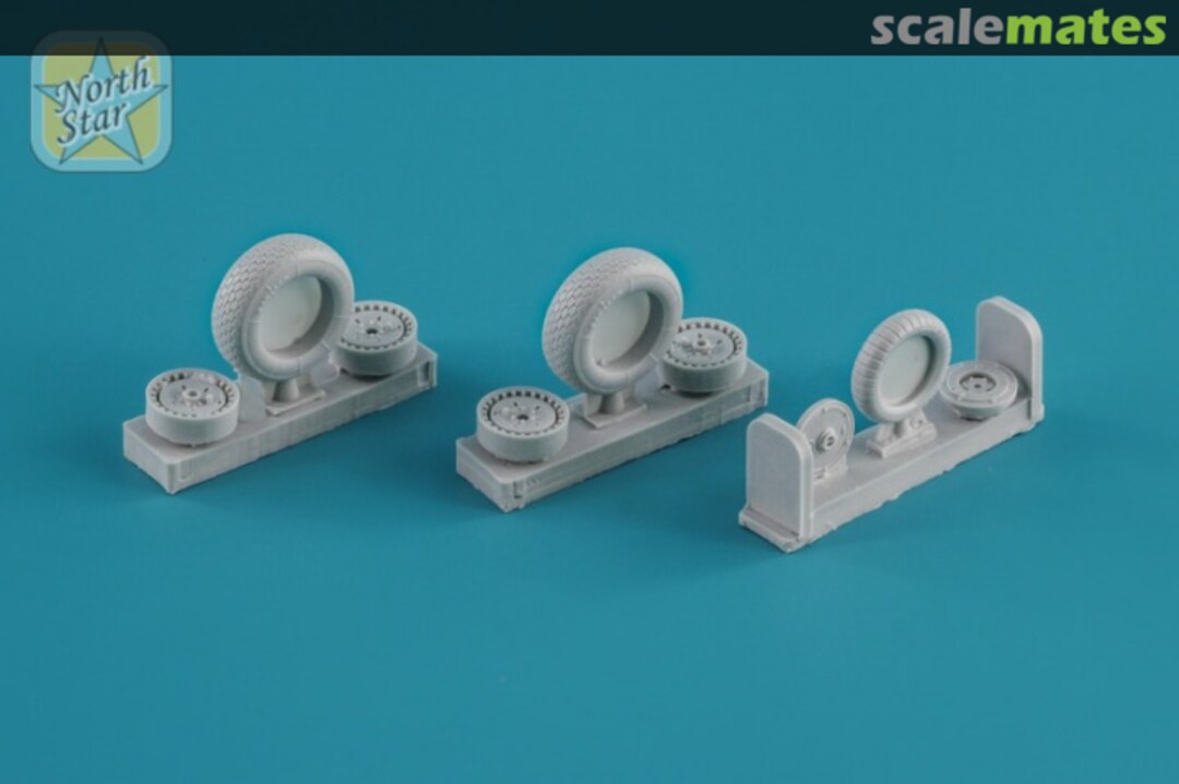 Boxart Wheels set for Messerschmitt Me.262 Type 1 NS48113-a North Star Boxart Wheels set for Messerschmitt Me.262 Type 1 NS48113-a North Star