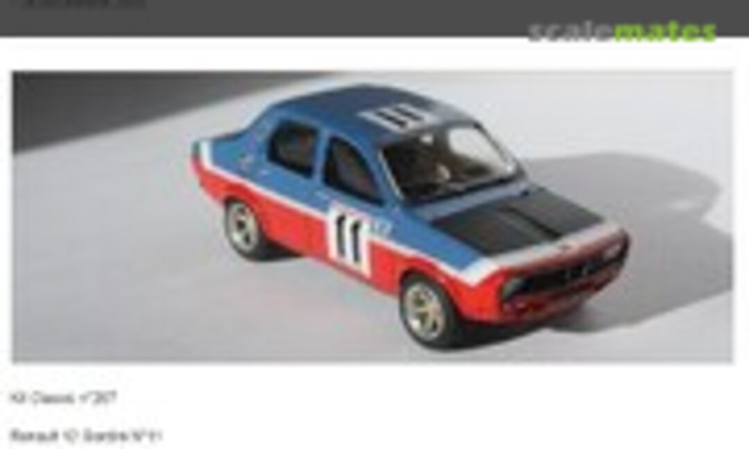 Renault 12 Gordini (Provence Miniatures Automobiles K207)
