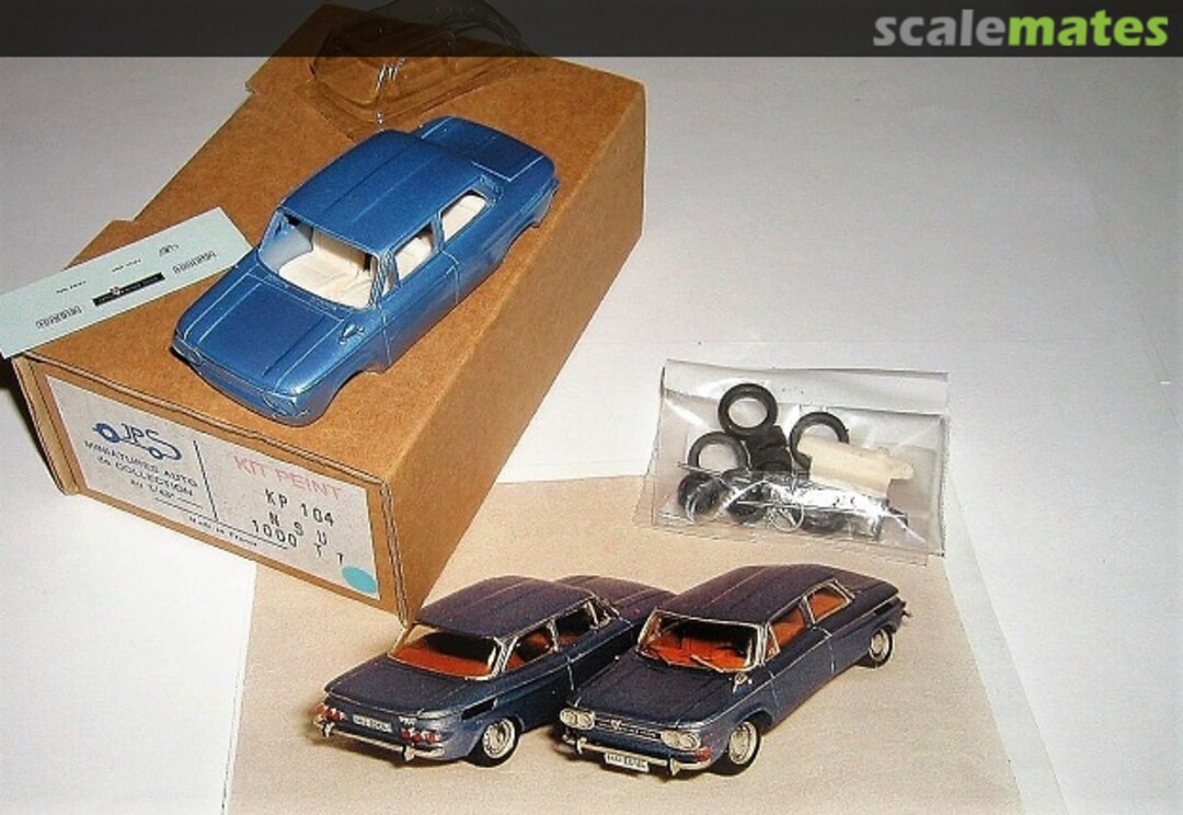 Boxart NSU 1000 TT KP104 JPS Miniatures Auto Boxart NSU 1000 TT KP104 JPS Miniatures Auto