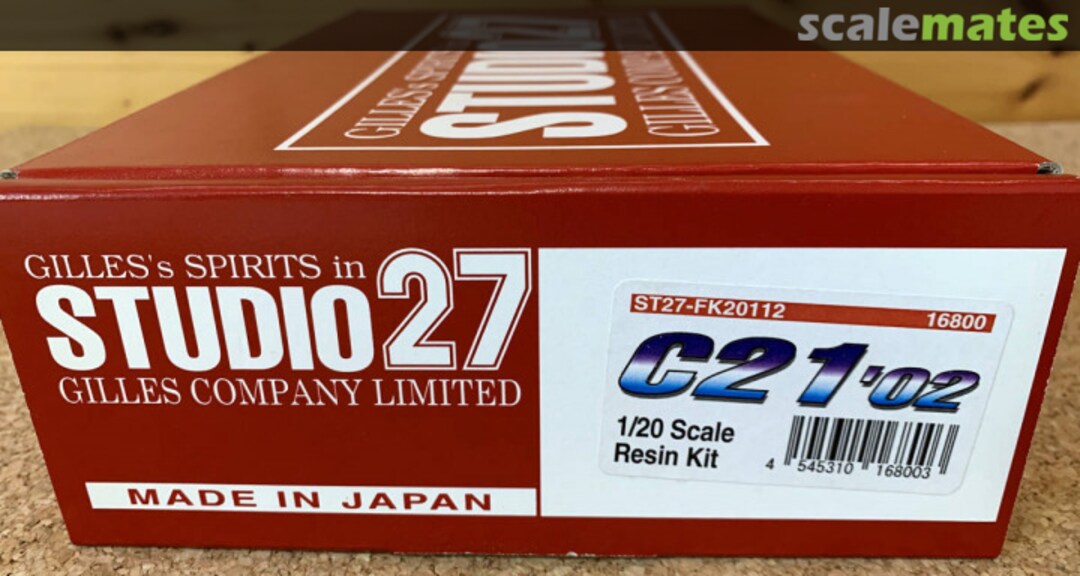 Boxart SAUBER PETRONAS C21 2002 ST27-FK20112 Studio27 Boxart SAUBER PETRONAS C21 2002 ST27-FK20112 Studio27