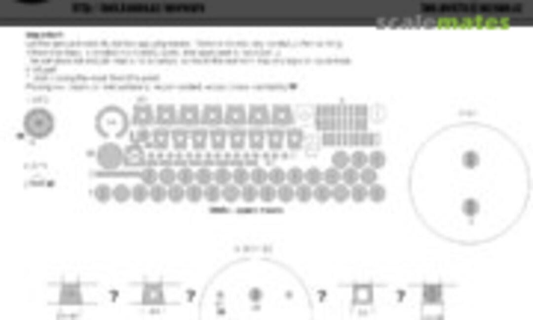 1:350 The Moonlander Spacecraft kabuki masks (New Ware NWM010) NWM010