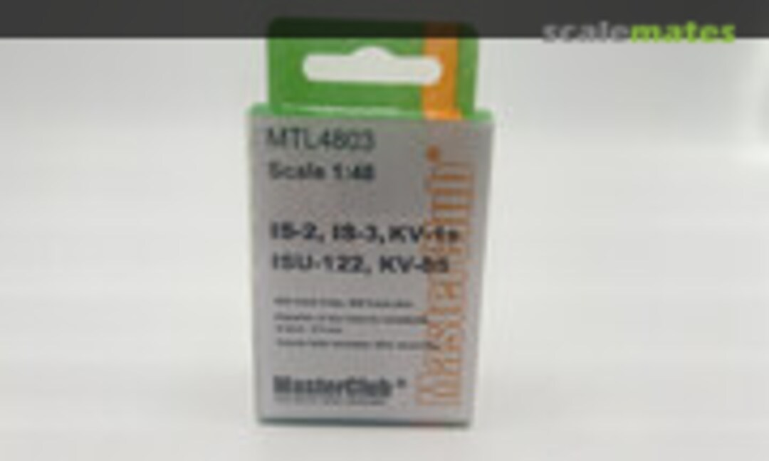1:48 Tracks for JS-2 / JS-3 / ISU-122 / KV-85 / KV-1s (MasterClub MTL 4803) MTL 4803
