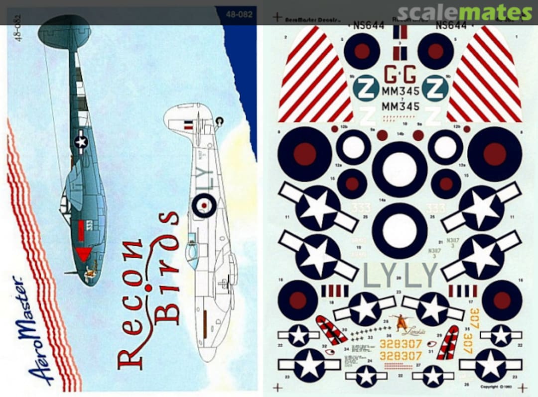 Boxart Recon Birds 48-082 AeroMaster Boxart Recon Birds 48-082 AeroMaster