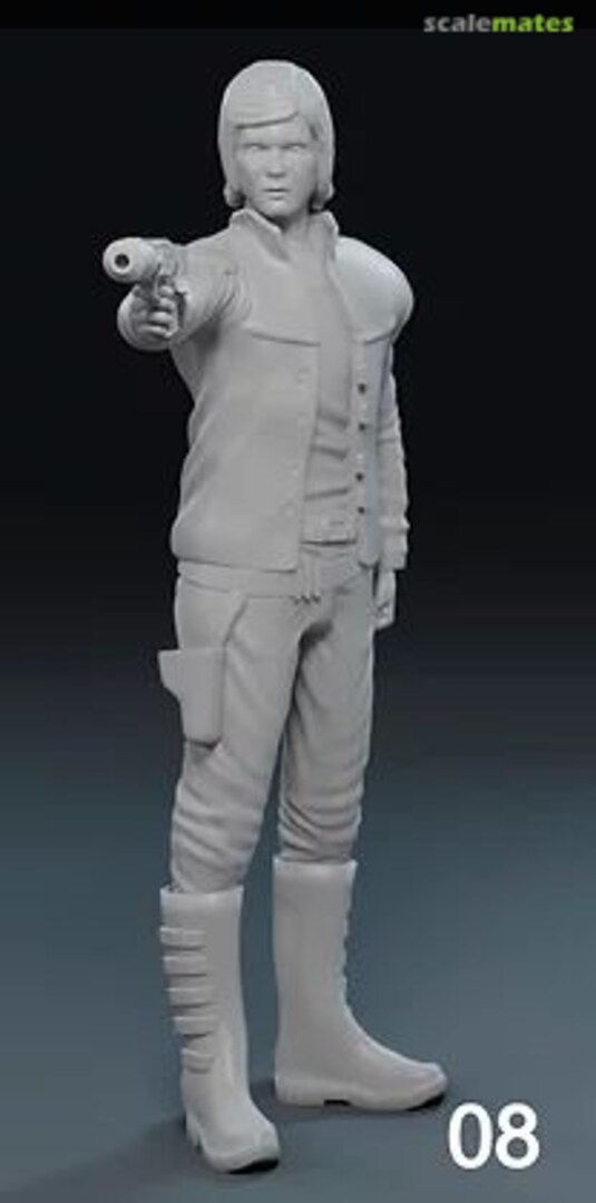 Boxart TOS Pilot 08 CSM-128-08 Cozmic Scale Models Boxart TOS Pilot 08 CSM-128-08 Cozmic Scale Models