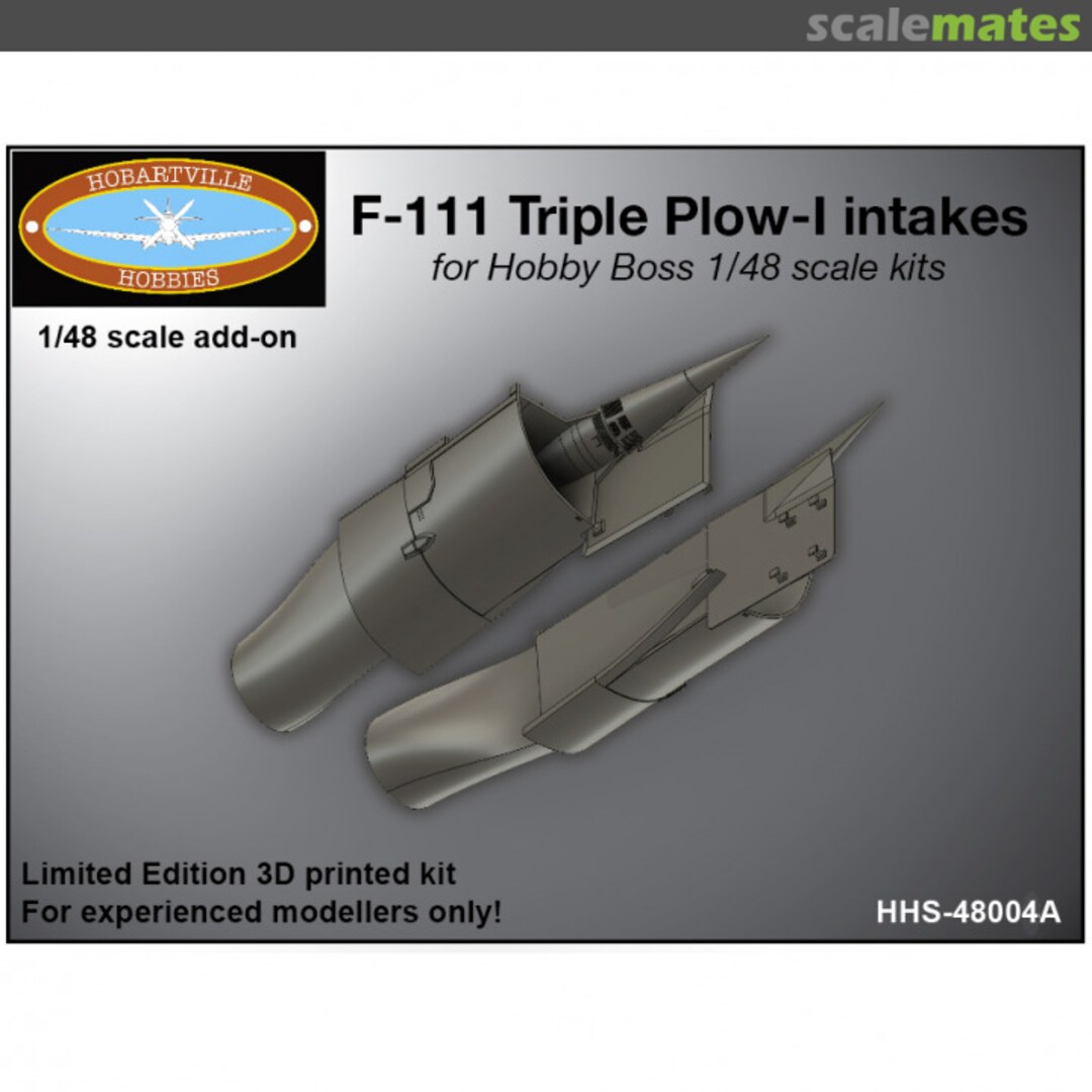 Boxart F-111 seamless intakes TP-I HHS-48004A Hobartville Hobbies