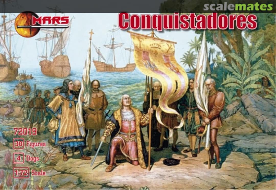 Boxart Conquistadores 72019 Mars Figures Boxart Conquistadores 72019 Mars Figures