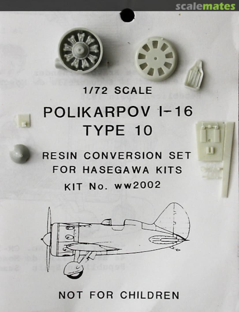 Boxart Polikarpov I-16 Type 10 WW2002 Atlee Models Boxart Polikarpov I-16 Type 10 WW2002 Atlee Models