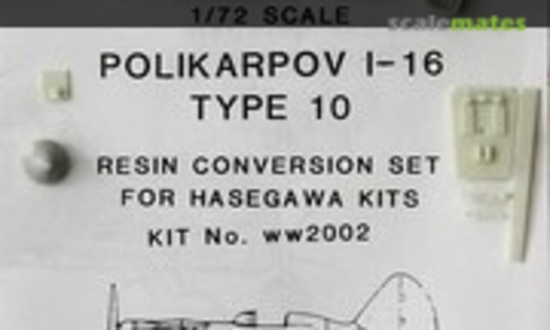 1:72 Polikarpov I-16 Type 10 (Atlee Models WW2002) WW2002