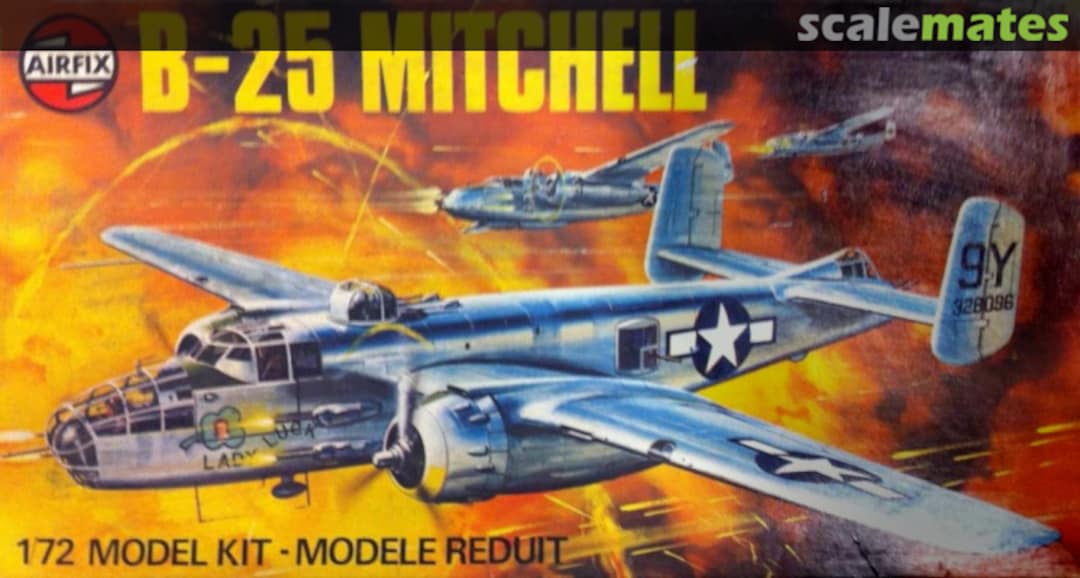 Boxart B-25 Mitchell 04005-7 Airfix Boxart B-25 Mitchell 04005-7 Airfix