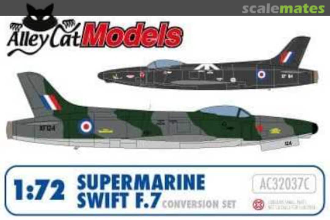 Boxart Supermarine Swift F.7 ACM72037C Alley Cat Boxart Supermarine Swift F.7 ACM72037C Alley Cat