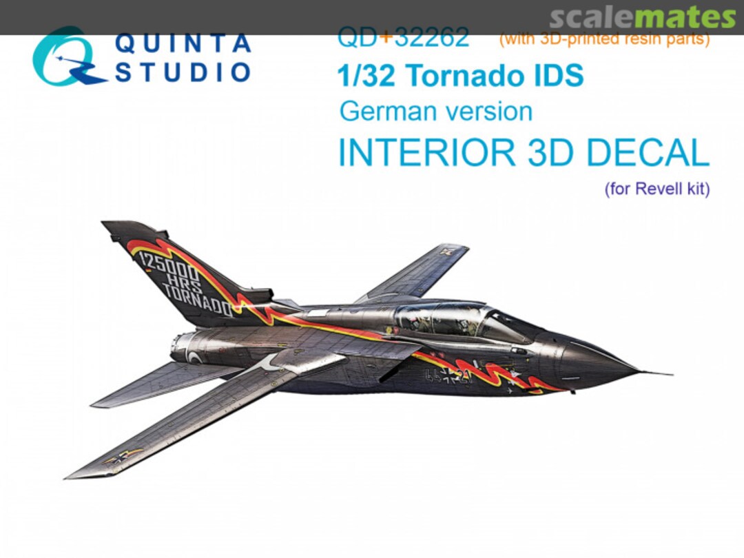 Boxart Tornado IDS (German Version) interior 3D decals (with 3D-printed resin parts) QD+32262 Quinta Studio Boxart Tornado IDS (German Version) interior 3D decals (with 3D-printed resin parts) QD+32262 Quinta Studio