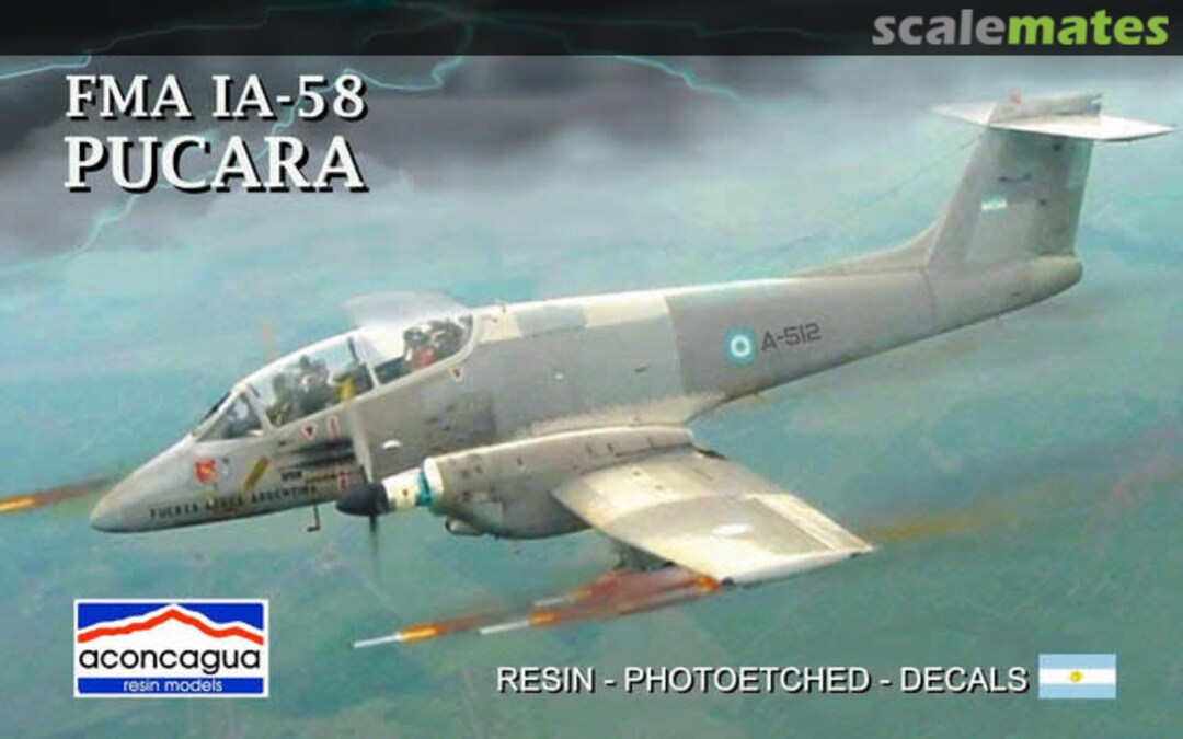 Boxart FMA IA-58 Pucara Unknown Aconcagua Resin Models Boxart FMA IA-58 Pucara Unknown Aconcagua Resin Models