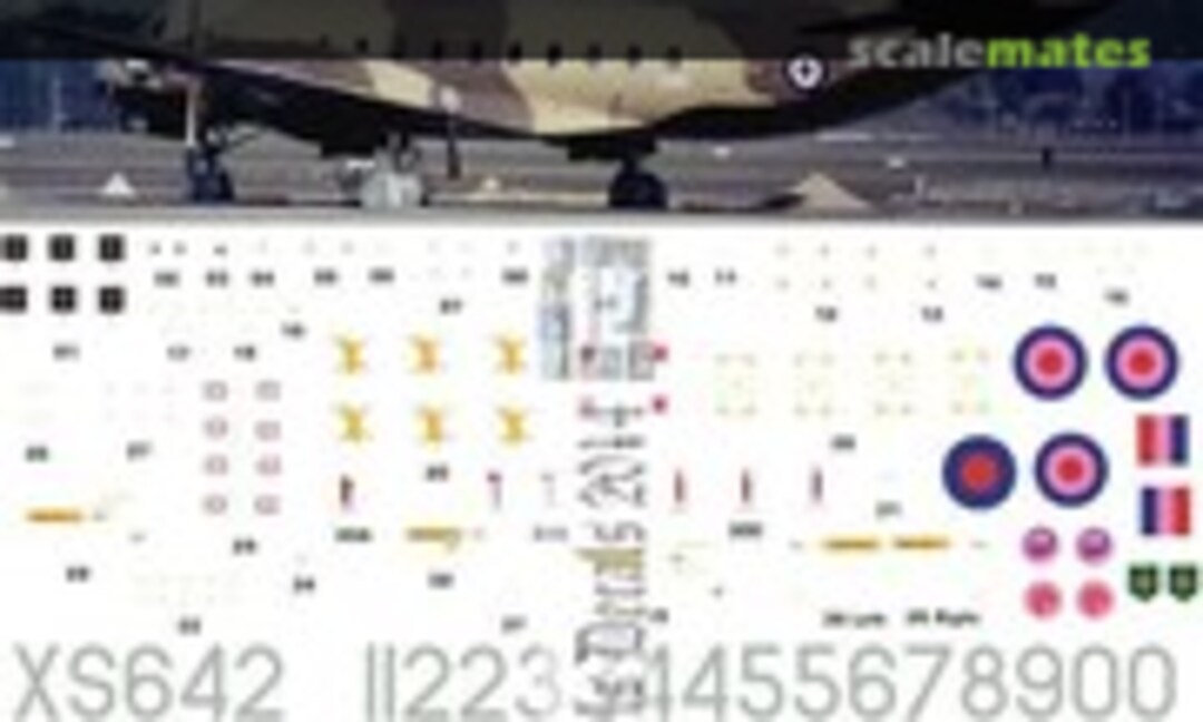 1:72 RAF Andover C1 Middle East schemes (Oldmodels Decals OMD0600) OMD0600
