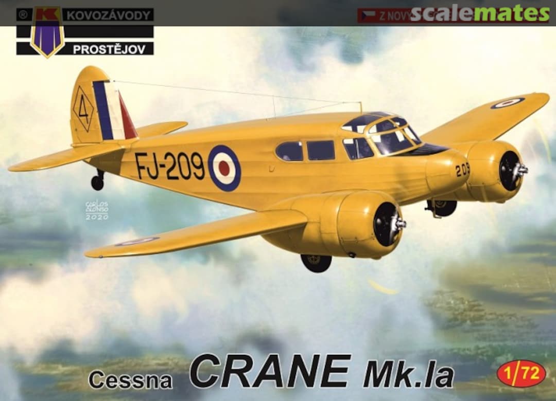 Boxart Cessna CRANE Mk.Ia KPM0169 Kovozávody Prostějov Boxart Cessna CRANE Mk.Ia KPM0169 Kovozávody Prostějov