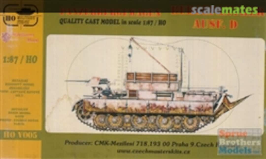 Boxart Bergepanther Ausf D HOV005 CMK Boxart Bergepanther Ausf D HOV005 CMK