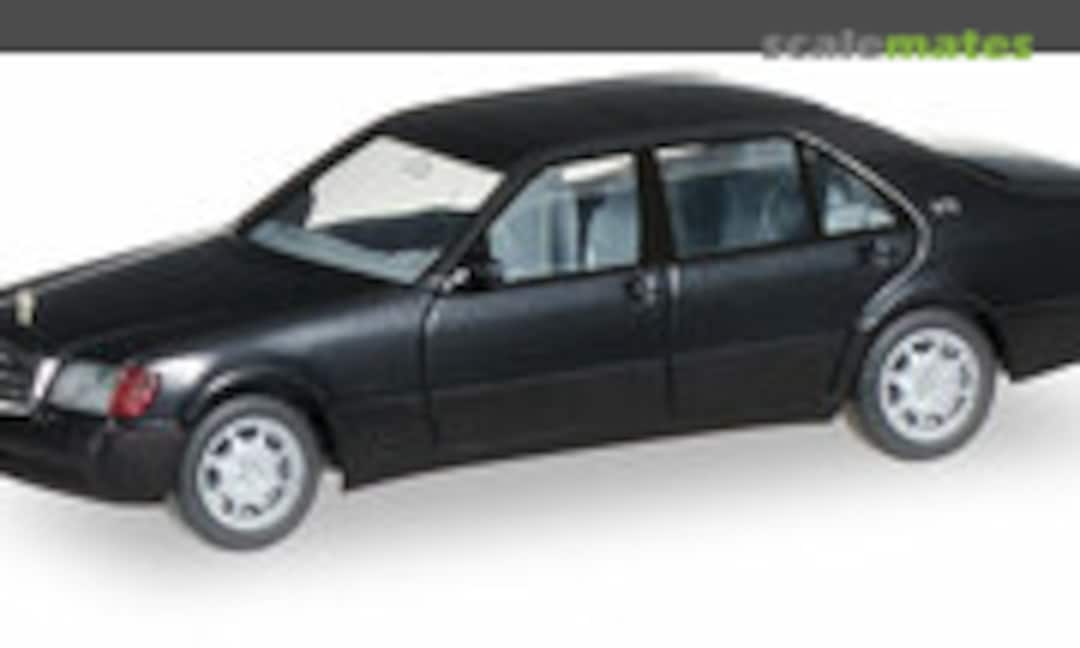 Mercedes-Benz S-class V12 (W140), black (Herpa 028776)