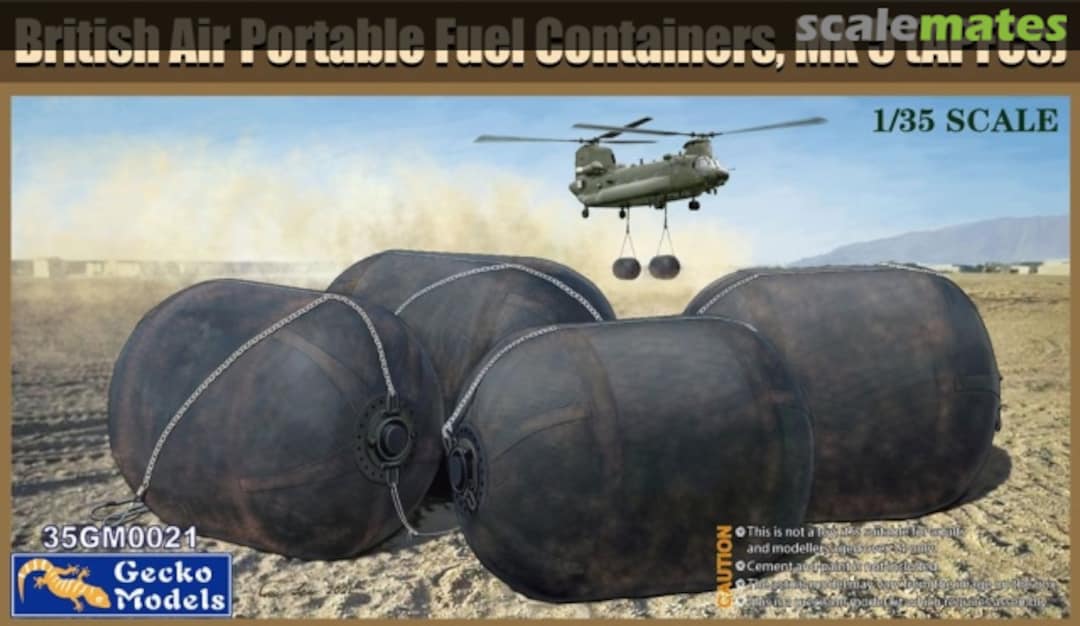 Boxart Air Portable Fuel Containers, Mk. 5 (APFC) 35GM0021 Gecko Models