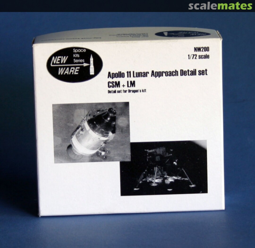Boxart Apollo CSM + LM detail set NW200 New Ware Boxart Apollo CSM + LM detail set NW200 New Ware
