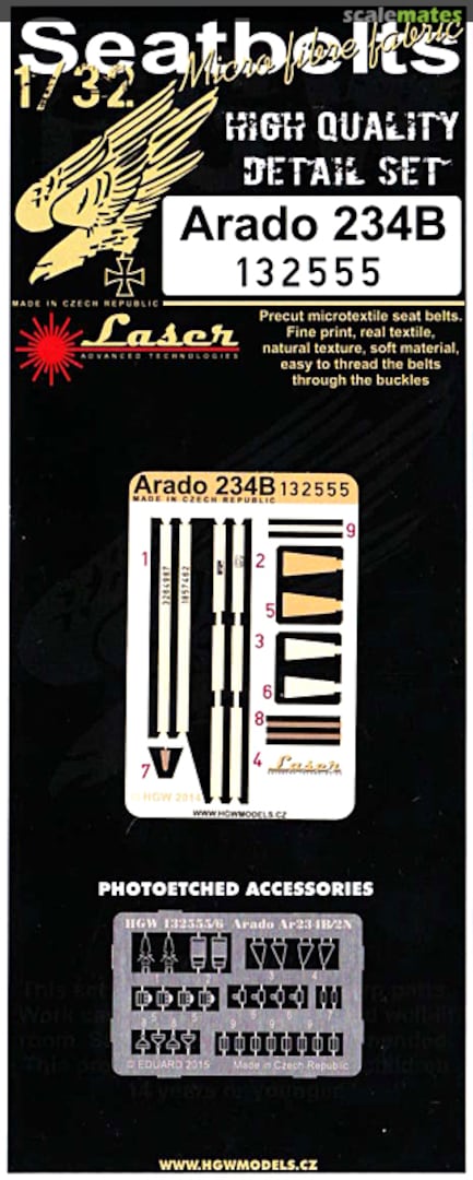 Boxart Arado 234B 132555 HGW Models Boxart Arado 234B 132555 HGW Models