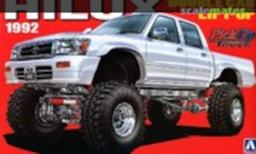 1:24 Hilux Double Cab Lift-Up 1992 (Aoshima 046623)