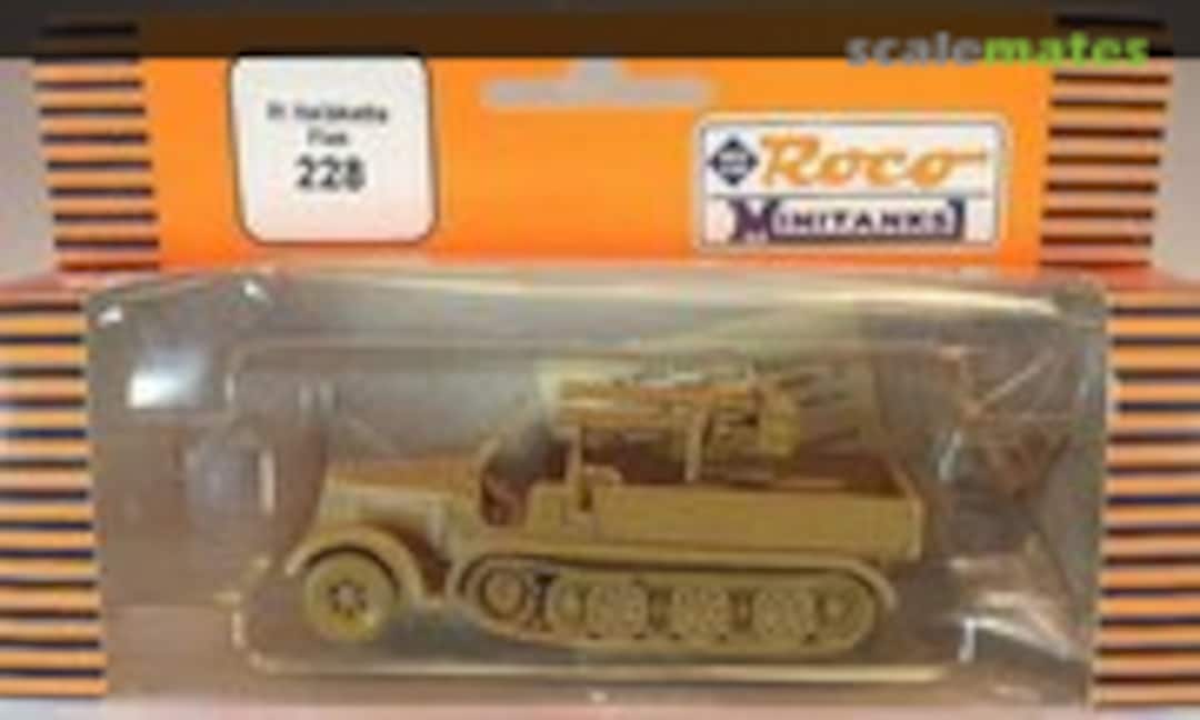 1:87 8t Halbkette Flak (Roco Minitanks 228)