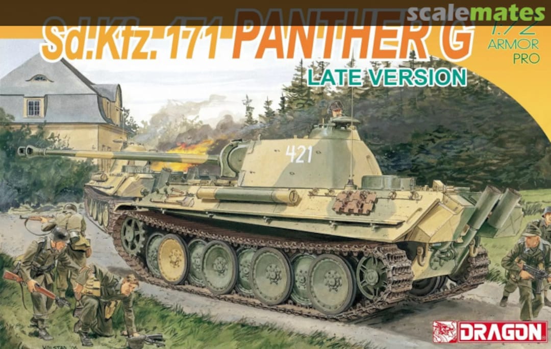 Boxart Sd.Kfz. 171 Panther G late version 7206-03 Dragon