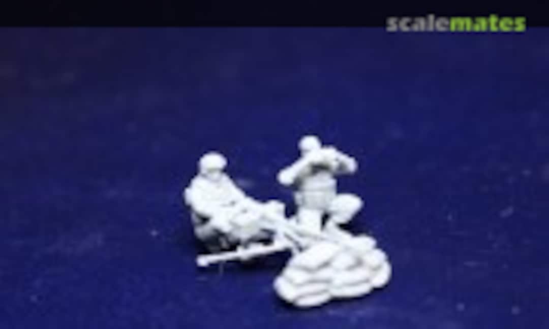 1:48 USA Bushmaster MG mit 2 Soldaten und Sandsäcken (Peddinghaus-Decals 48198) 48198