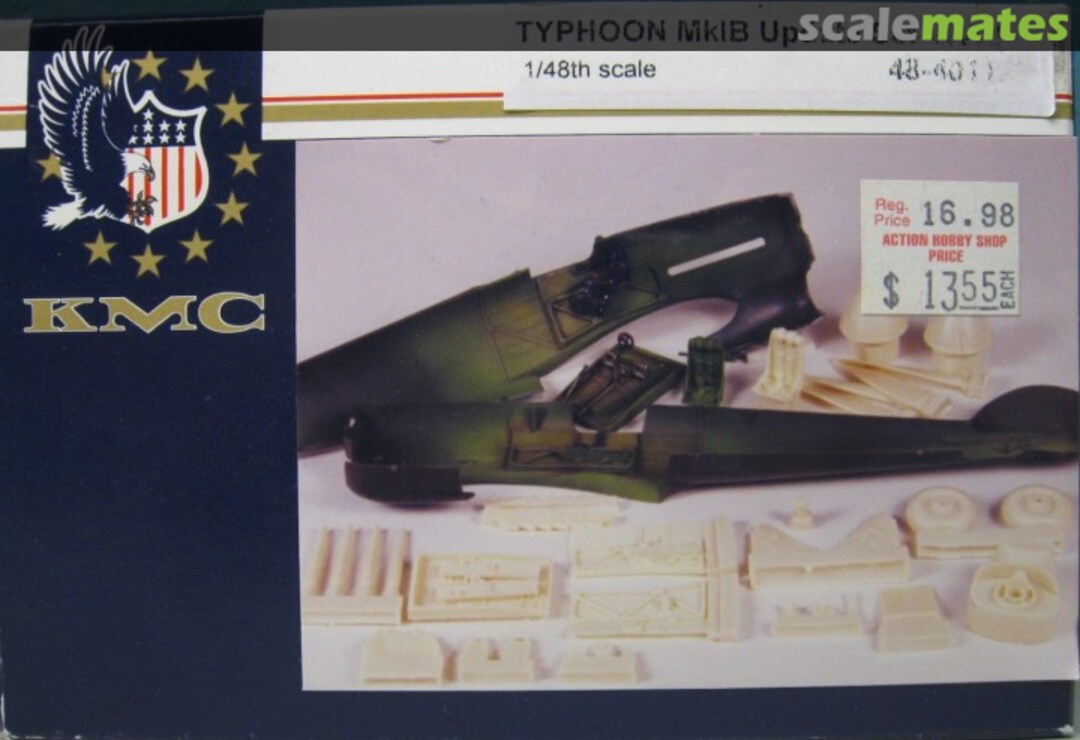 Boxart Hawker Typhoon 1b Update Set 48-4011 KMC Boxart Hawker Typhoon 1b Update Set 48-4011 KMC