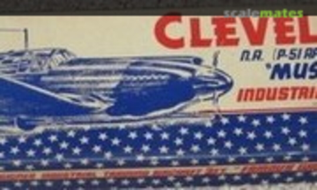 1:18 N.A. (P-51 Apache) Fighter &quot;Mustang&quot; (Cleveland Model &amp; Supply IT-91)