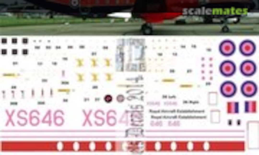 1:144 RAF Avro 780 Andover RAE (Oldmodels Decals OMD0875) OMD0875