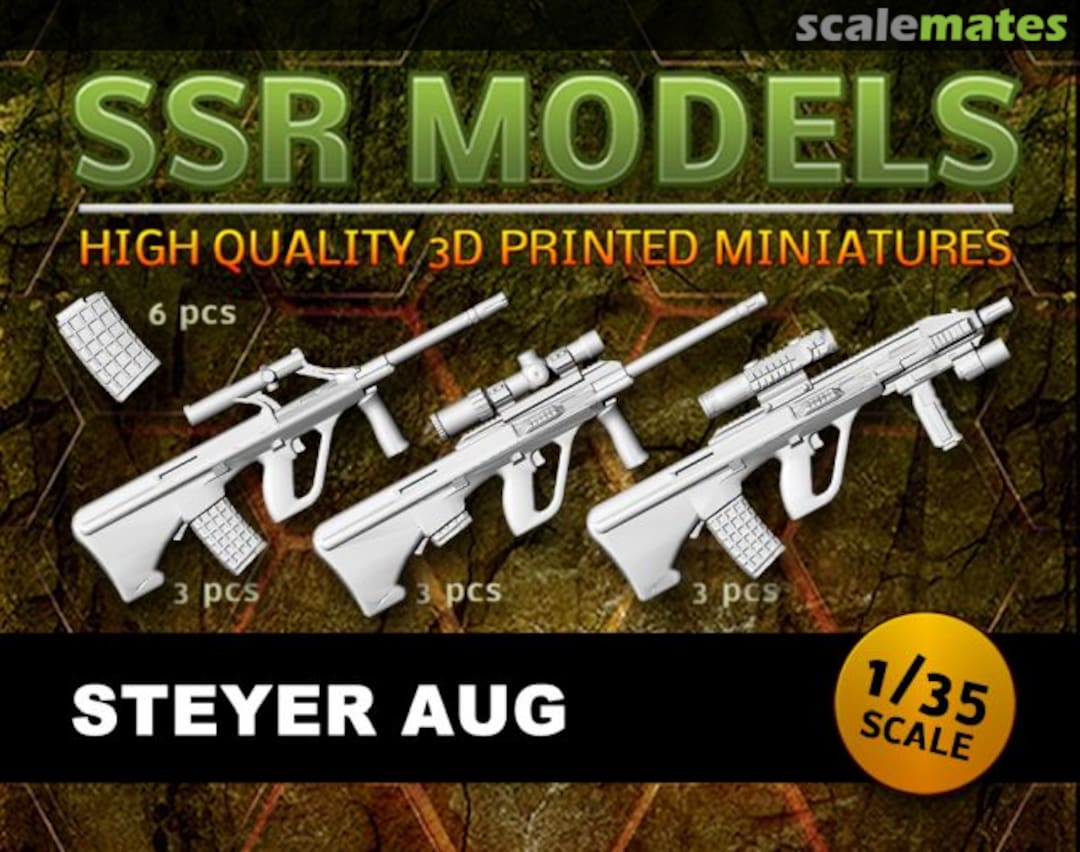 Boxart Steyer AUG NA SSR Models Boxart Steyer AUG NA SSR Models