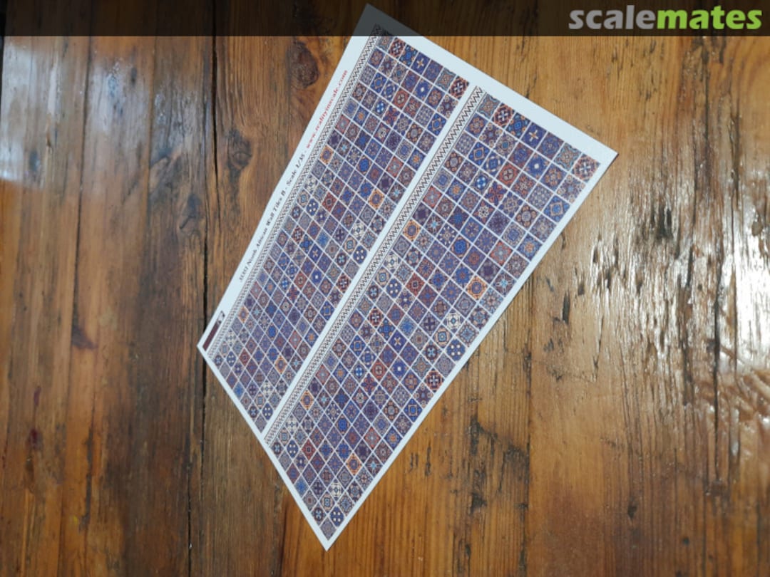 Boxart Arab/North African Wall Tiles B 35351 Reality in Scale Boxart Arab/North African Wall Tiles B 35351 Reality in Scale