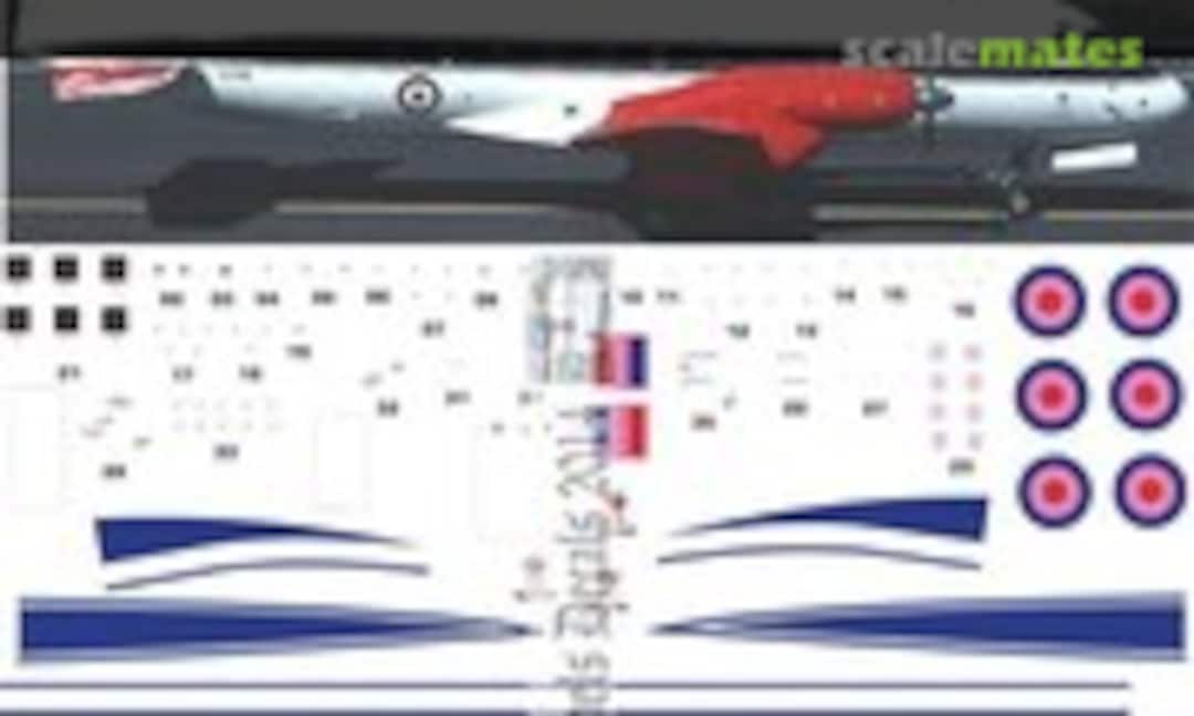 1:72 RAF Avro 748 Andover CC2 Queens Flight (Oldmodels Decals OMD0876) OMD0876