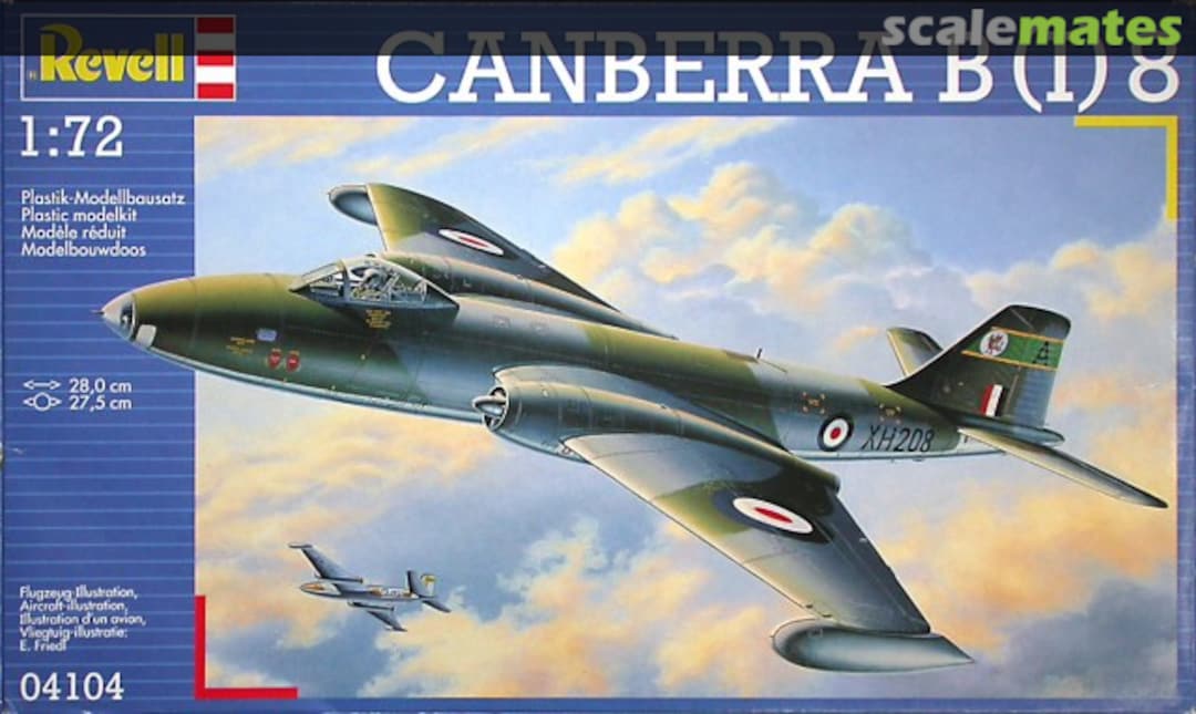 Boxart Canberra B (I) 8 04104 Revell Boxart Canberra B (I) 8 04104 Revell