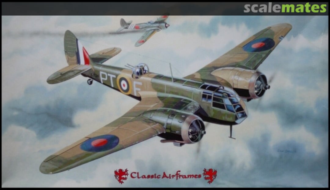 Boxart Bristol Blenheim Mk I/IF 435 Classic Airframes Boxart Bristol Blenheim Mk I/IF 435 Classic Airframes