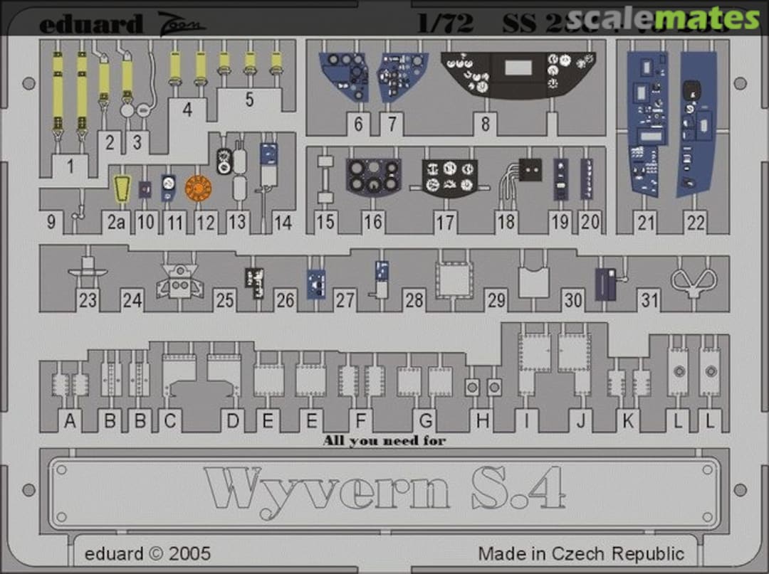Boxart Wyvern S.4 SS 238 Eduard Boxart Wyvern S.4 SS 238 Eduard