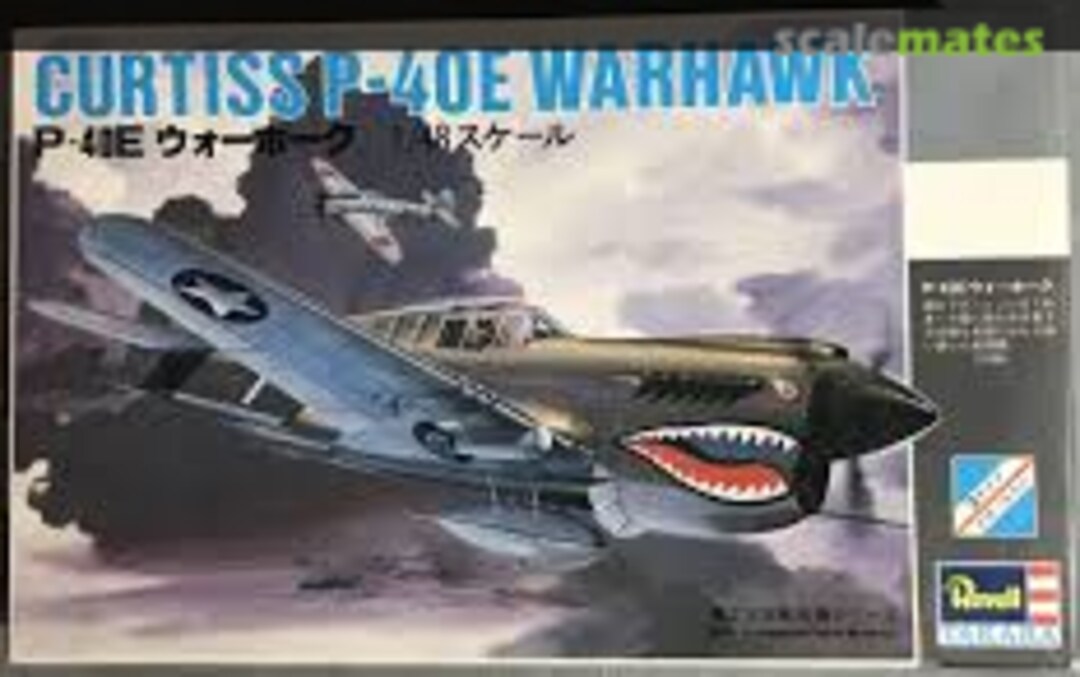 Boxart Curtiss P-40E Warhawk M13 Revell/Takara