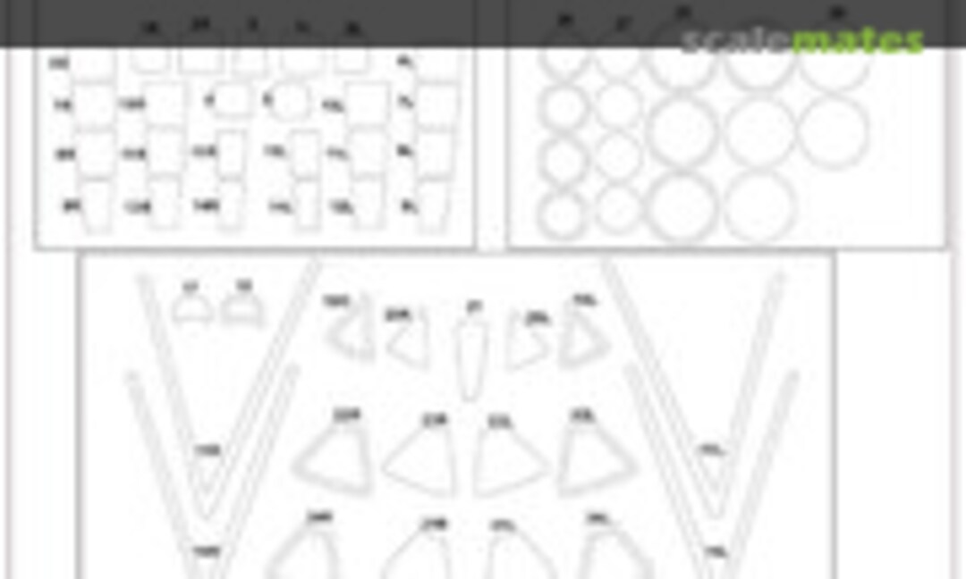 1:48 B-29. Masks (Metallic Details MDM4810) MDM4810