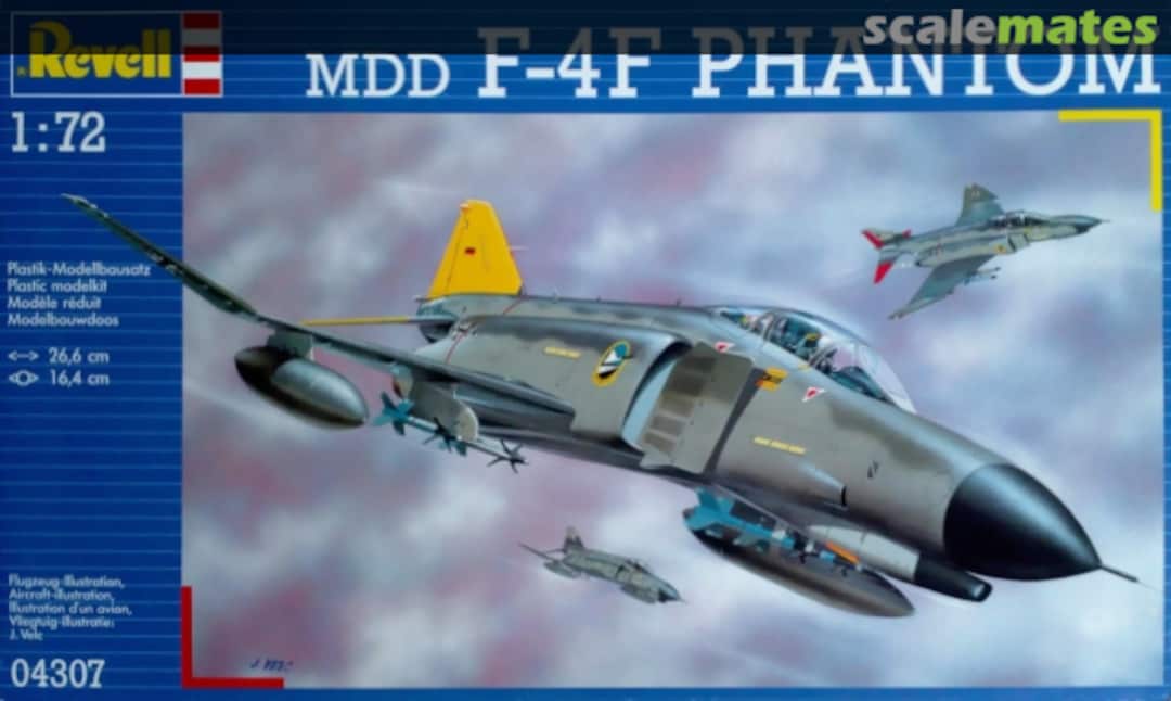 Boxart MDD F-4F Phantom 04307 Revell Boxart MDD F-4F Phantom 04307 Revell