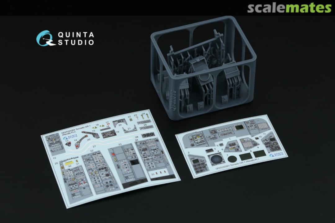 Contents Tornado GR.1 interior 3D decals (with 3D-printed resin parts) QDS+32263 Quinta Studio Contents Tornado GR.1 interior 3D decals (with 3D-printed resin parts) QDS+32263 Quinta Studio